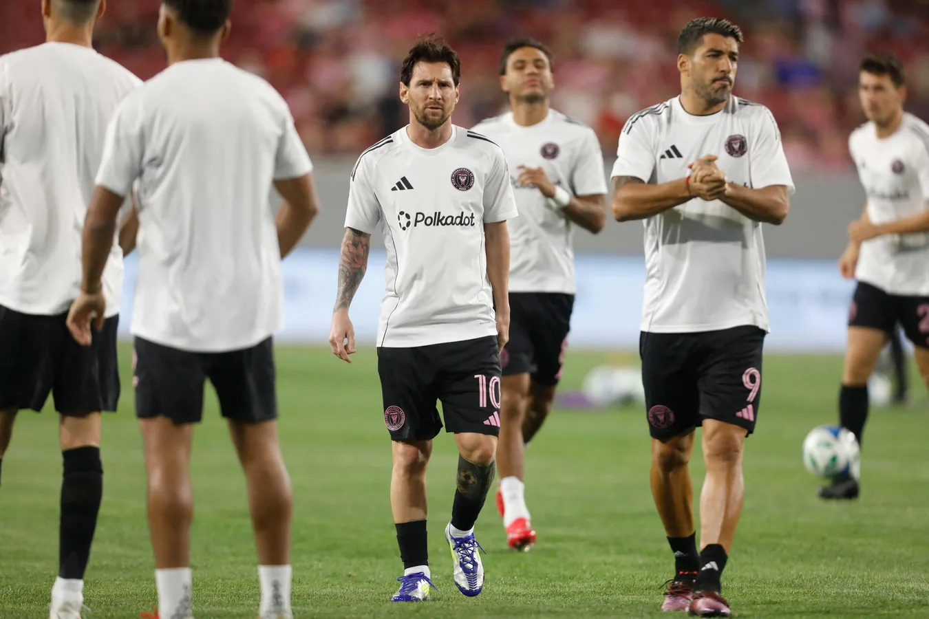 Lionel Messi antes del debut de Inter Miami en la Concacaf Champions Cup