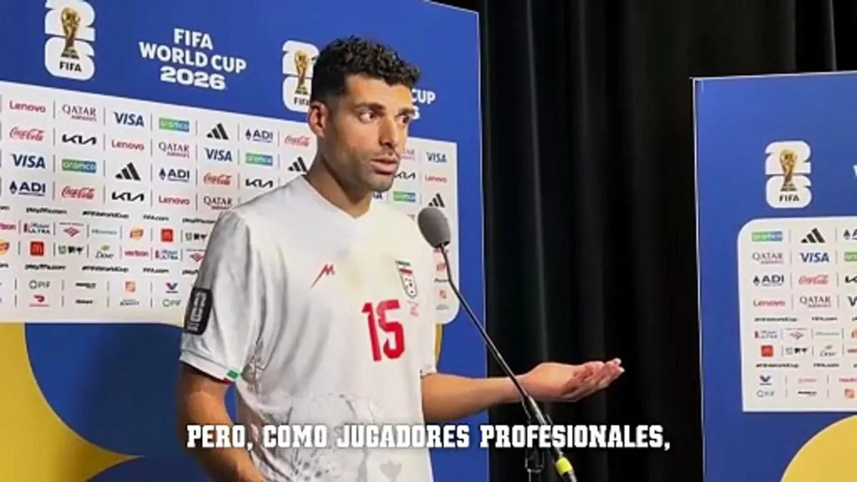 Mehdi Taremi, capitán de la selección iraní, señala problemas logísticos de la FIFA antes del Mundial
